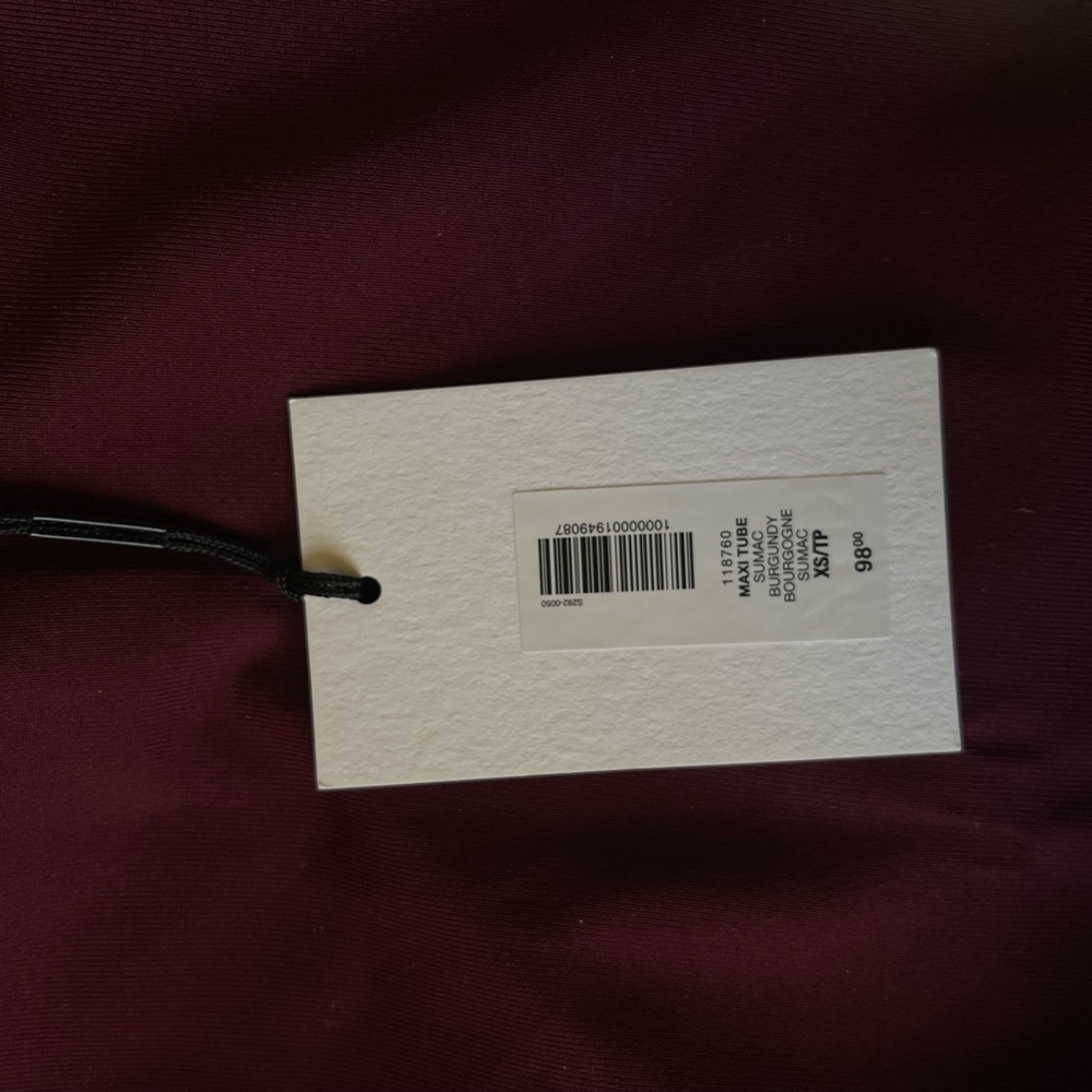 Aritzia Strapless Contour Dress - Picture 4 of 5